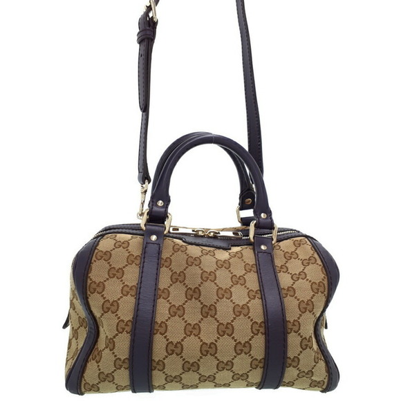 Gucci Boston Canvas Bag GG - Picture 1 of 8